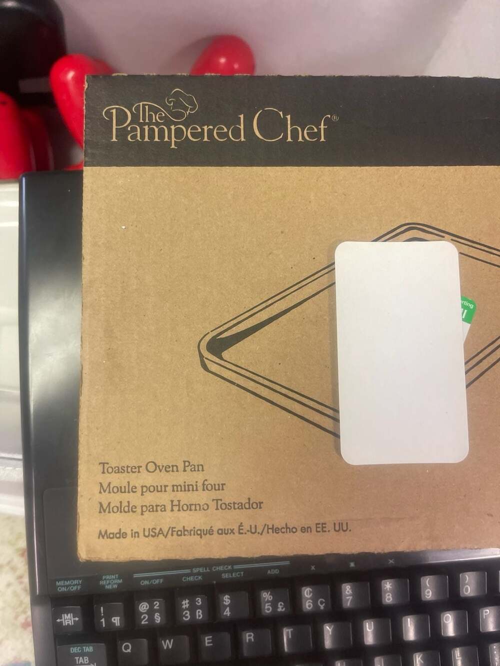 NEW Pampered Chef Toaster Oven Pan Stoneware for Sale in Federal Way, WA -